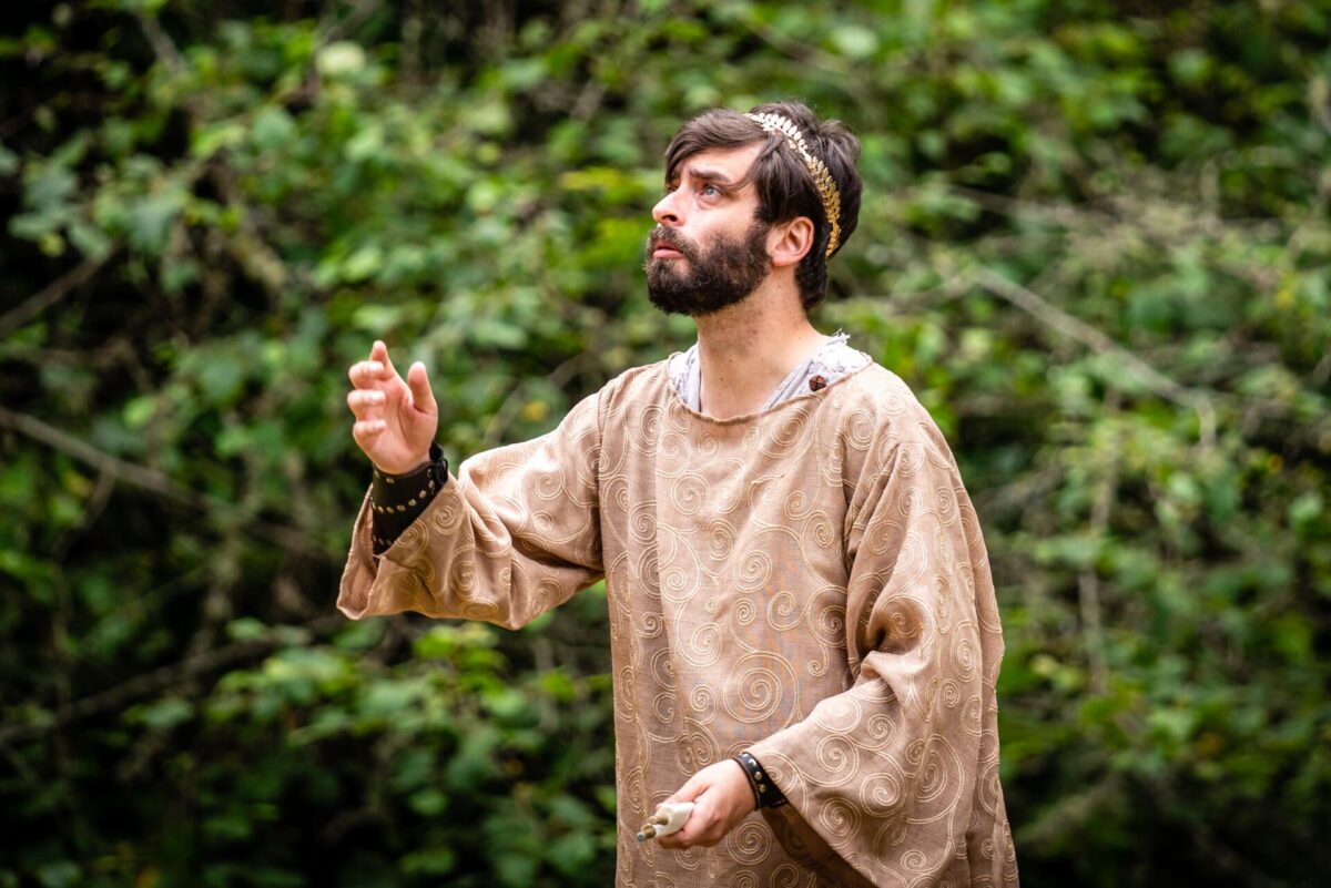 Matthew Fisher as Pericles. Photo by Jennifer Crooks.