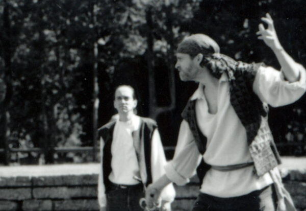 Bruce Moody and James Burke in Twelfth Night