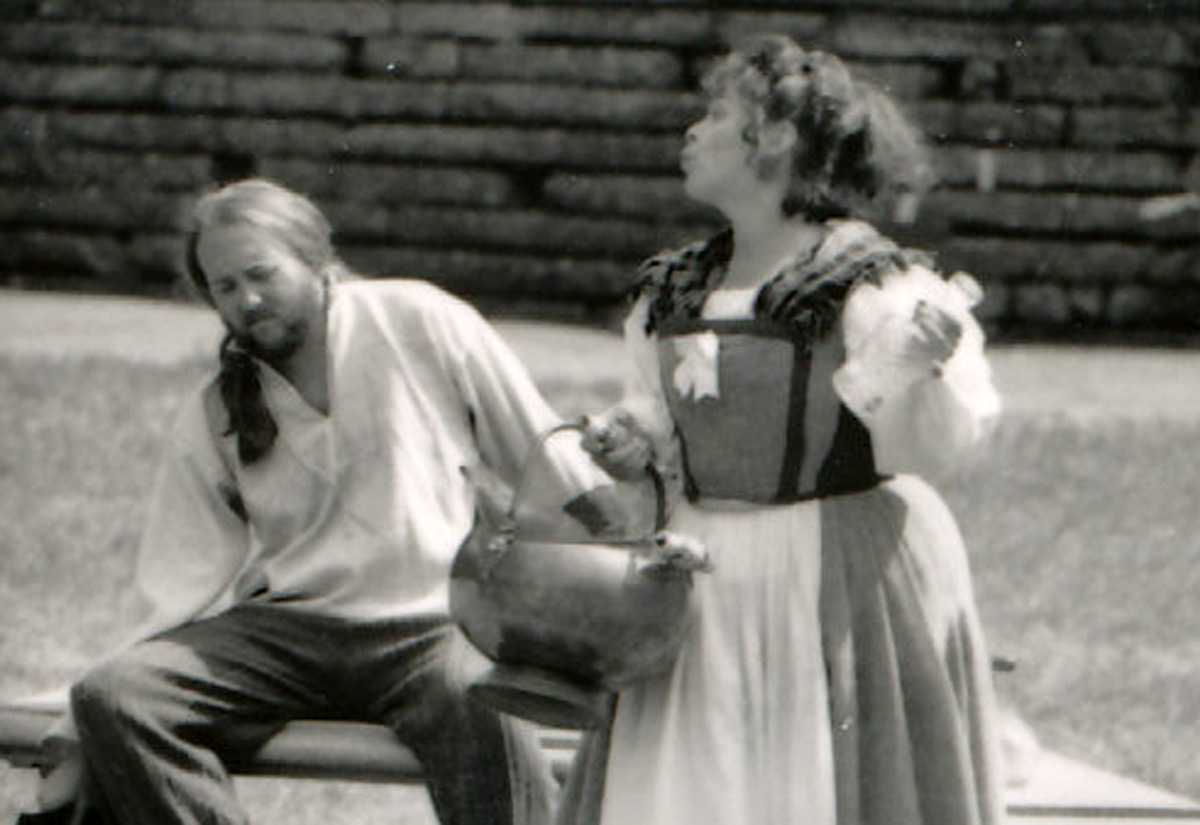 Ken Holmes and Phyllis Silling in Twelfth Night