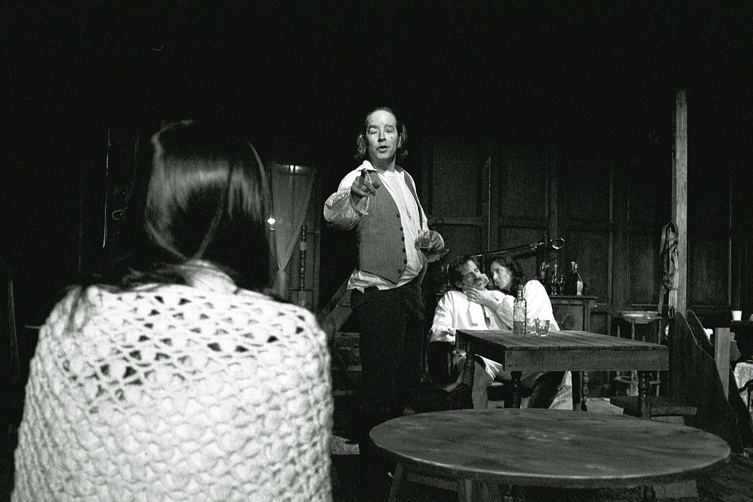 Adrienne Mays, TJ Langley, Philip D. Clarke, and Erin Day in A Touch of the Poet