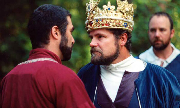Barzin Akhavan, Peter Balogh, Eli Sklov Simons in Henry IV, part one