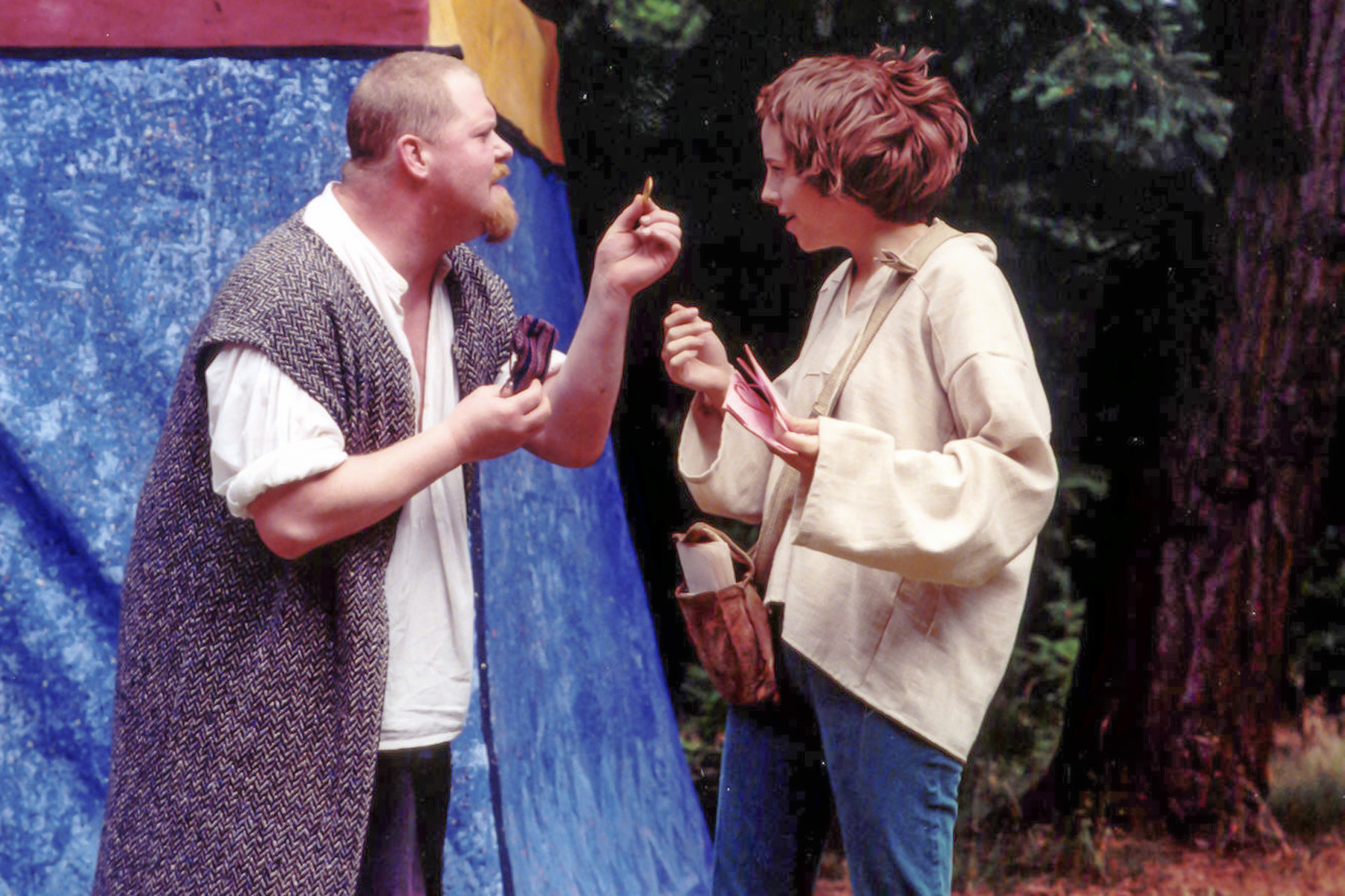 Don MacEllis and Jennifer Marley in The Merry Wives of Windsor - 2003