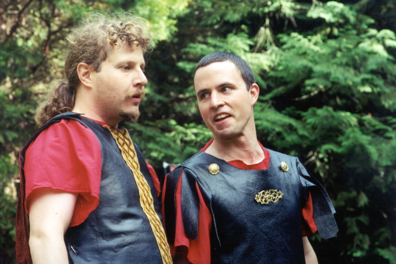 David James Dodge and Jason Marr in Troilus and Cressida