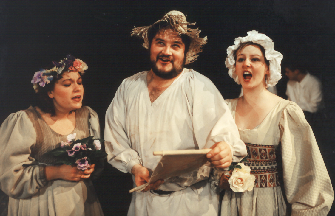 Amelia Meckler, Chris Maxfield and Amber Green in The Winter's Tale