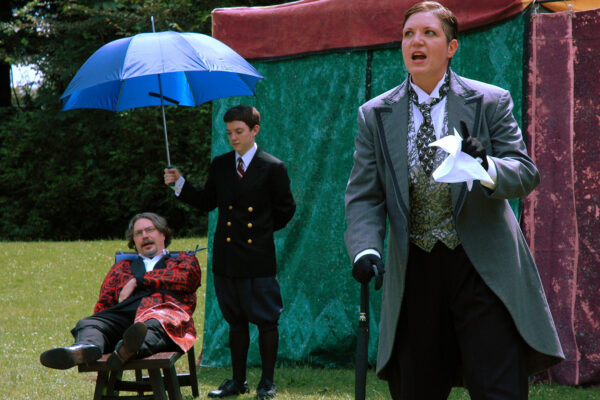 Ray Irvin, Patrick Lennon and Si Issler in All's Well That Ends Well - 2004