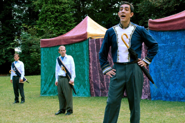 Patrick Bonck, Dan Somerfield, and Zaki Barak Hamid in All's Well That Ends Well - 2004