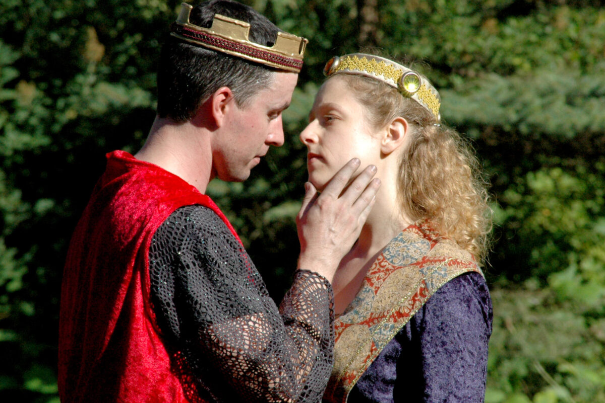 Jason Marr and Meredith Armstrong in Henry V - 2005
