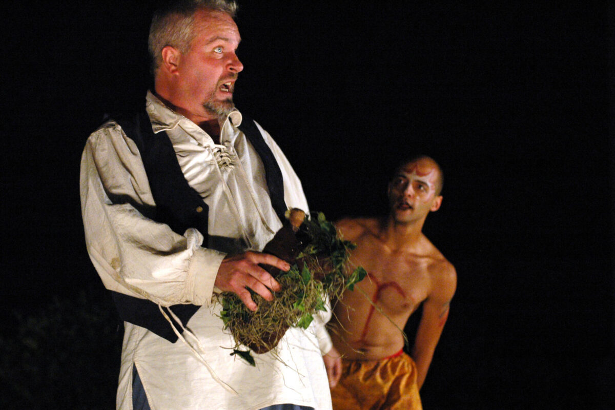 Tim Eastman and Brandon Simmons in The Tempest - 2005