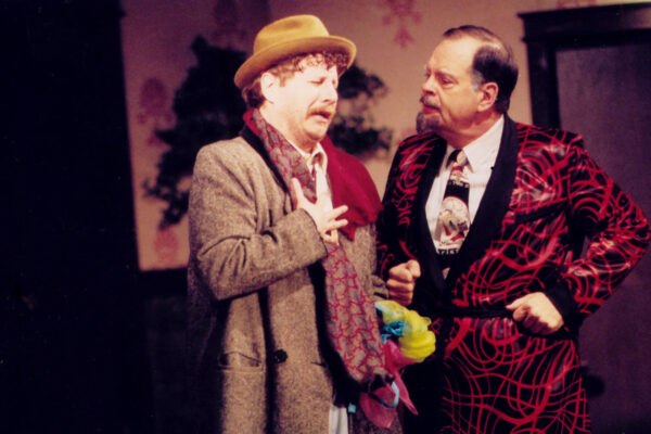 David James Dodge and Rick May in The Man Who Came to Dinner - 2004