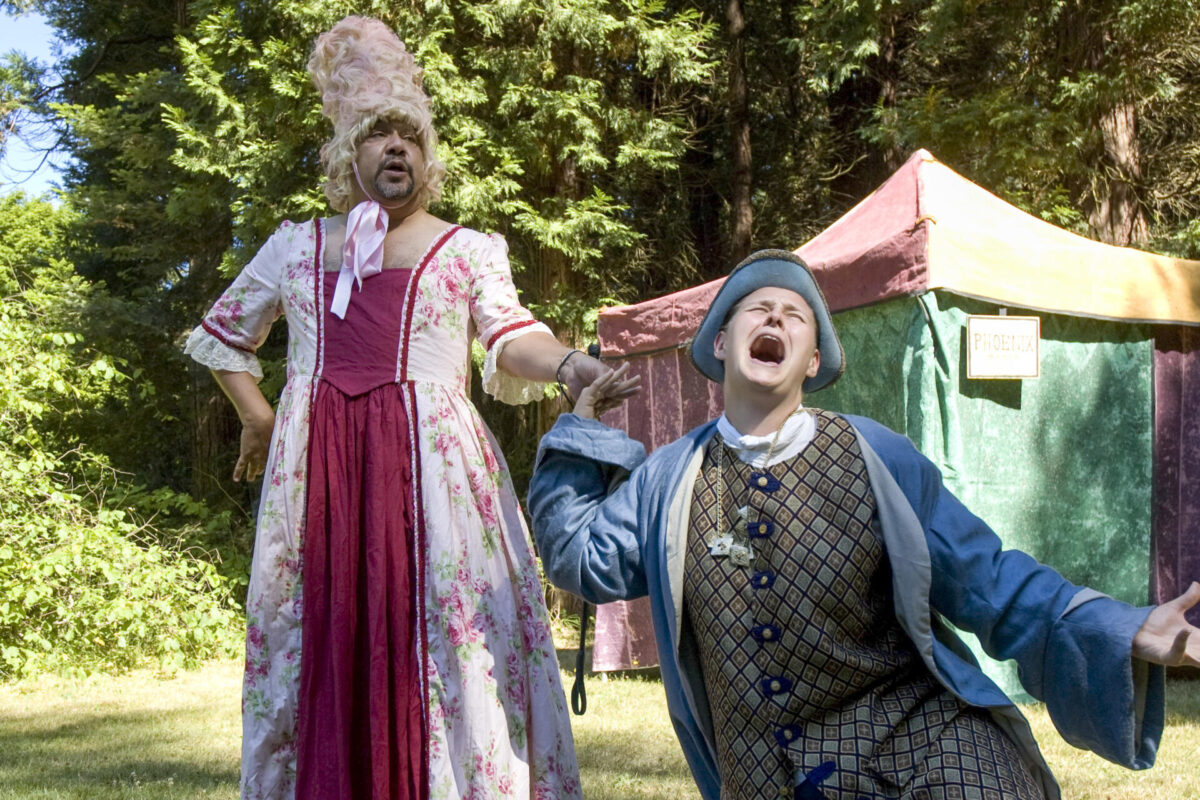 Michael D. Blum and Jessica Stepka in Comedy of Errors - 2009