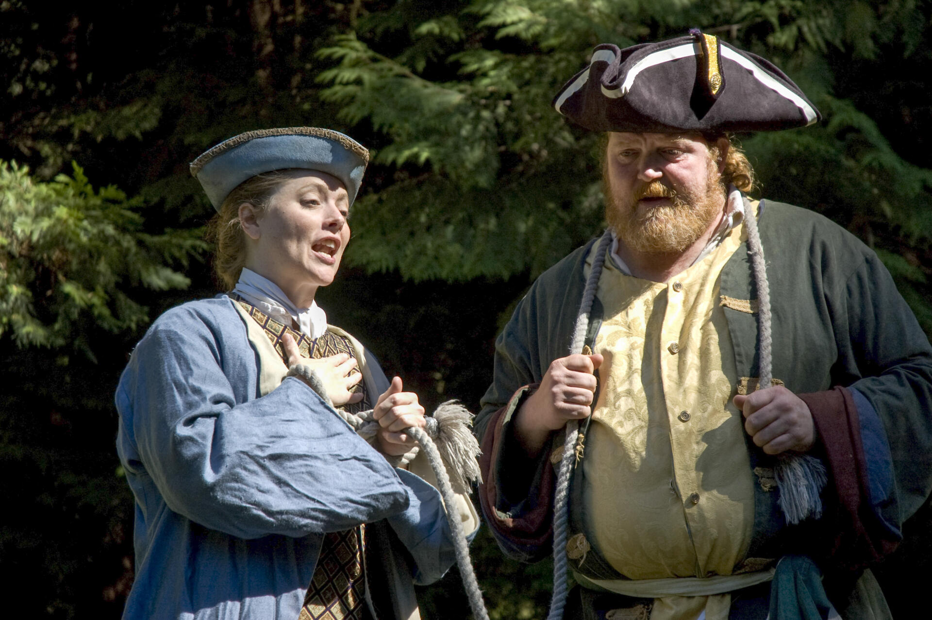 Courtney Bohl and Don MacEllis in Comedy of Errors - 2009