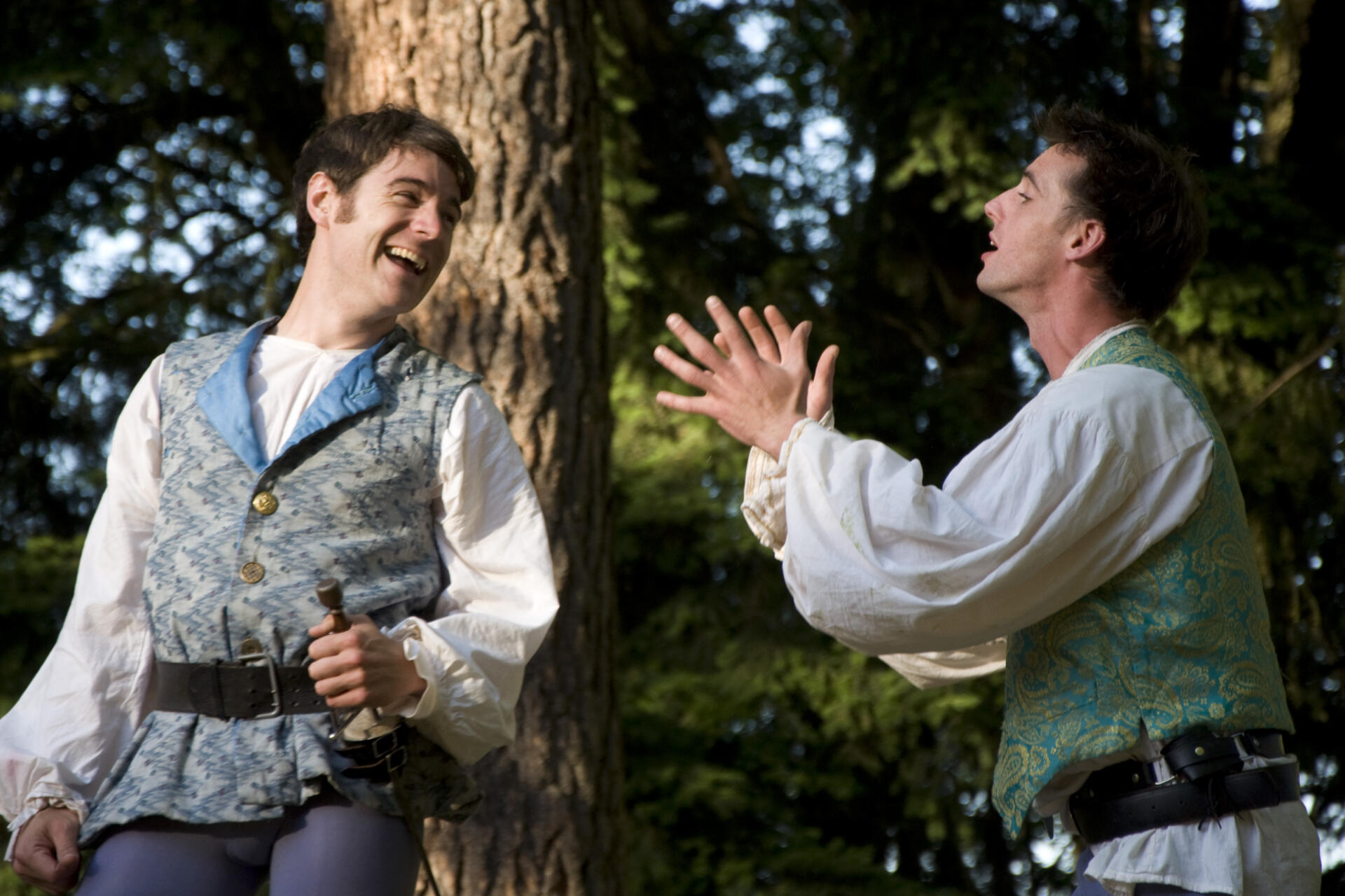Caleb Slavens and Ryan Higgins in Romeo and Juliet - 2010
