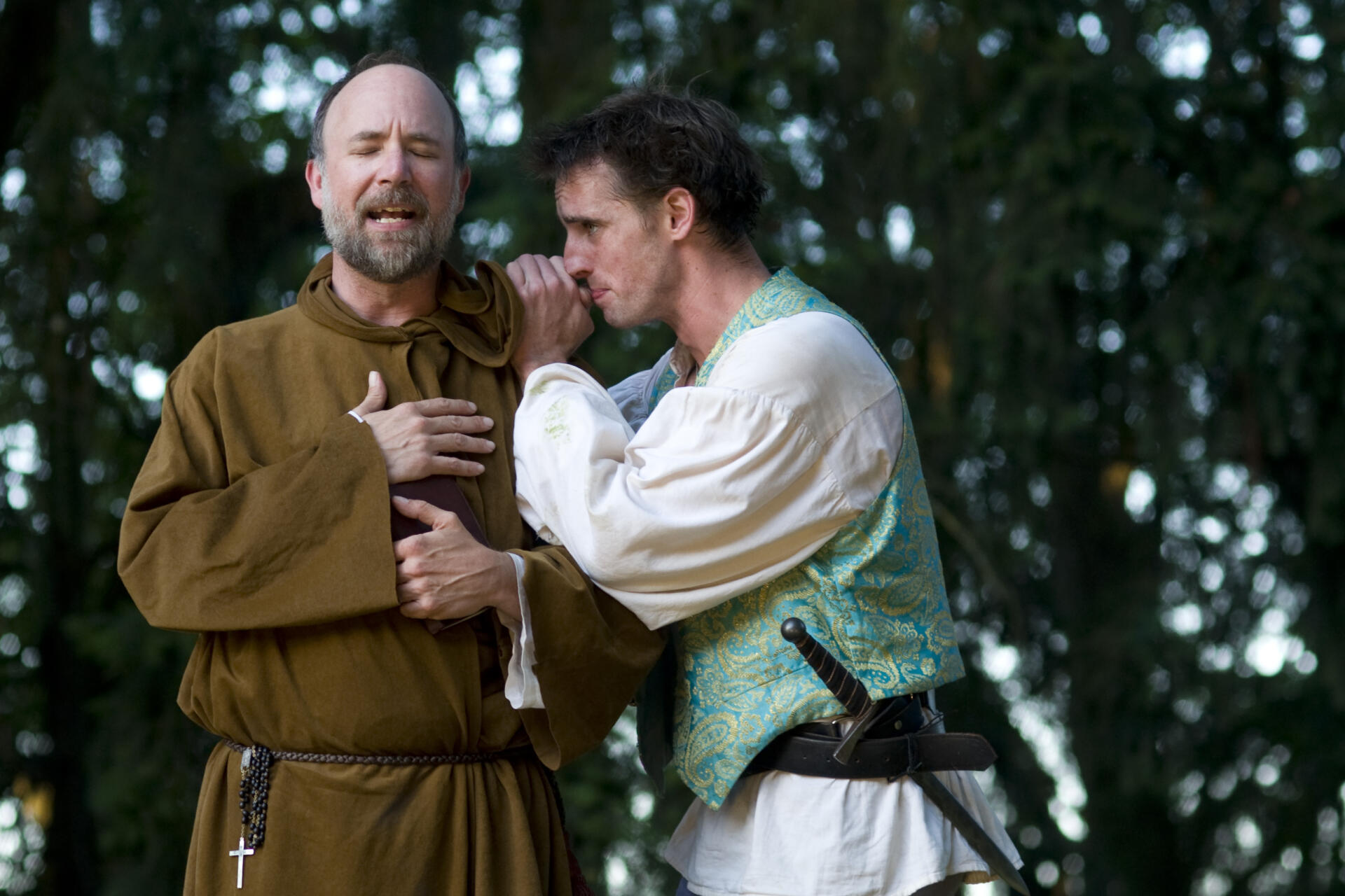 Eli Sklov Simons and Ryan Higgins in Romeo and Juliet - 2010