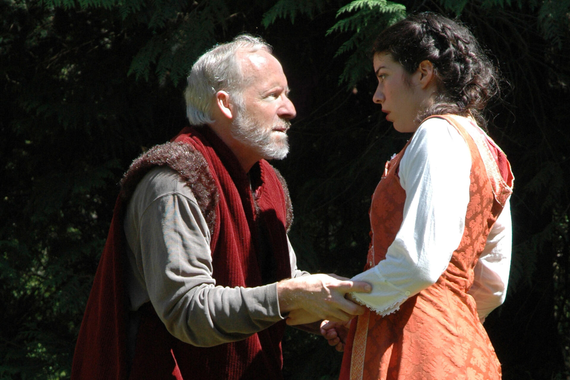 Allan Armstrong and Carolyn Marie Monroe in Hamlet - 2008