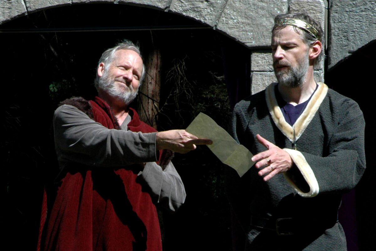 Allan Armstrong and Vince Brady in Hamlet - 2008