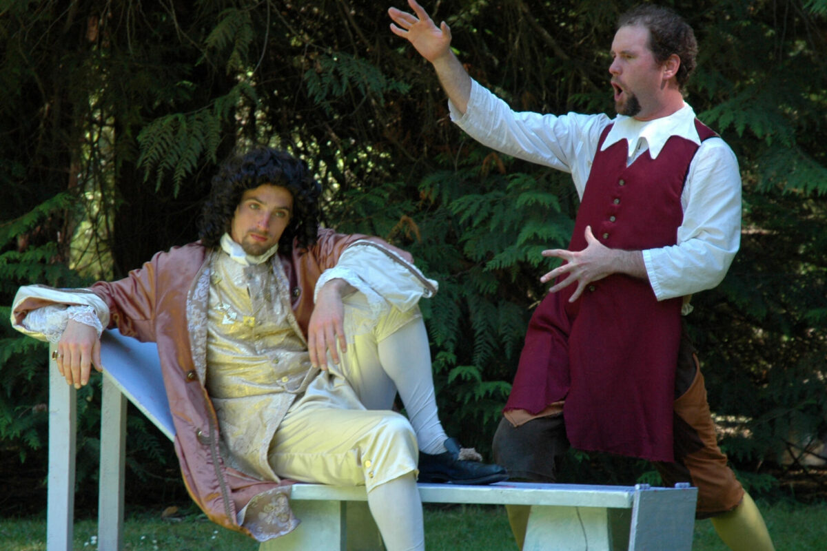Ryan Higgins and Sam Hagen in Twelfth Night - 2008