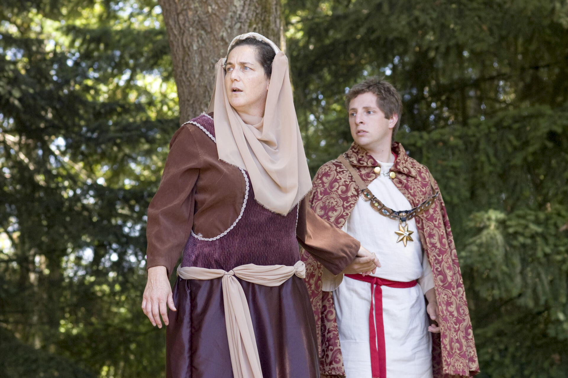 Erin Day and Anthony Duckett in King John - 2009