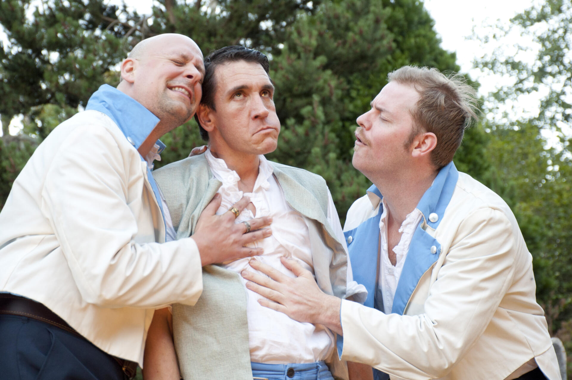Daniel Woods, Jeff Pierce, and Andrew Shanks in Much Ado About Nothing - 2015