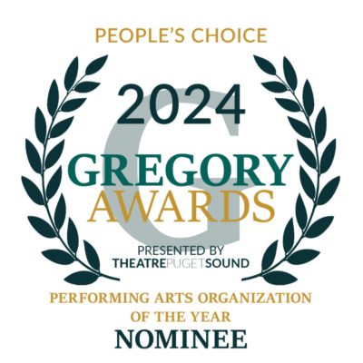 2024 Gregory Award People's Choice Org of Year Nominee Badge