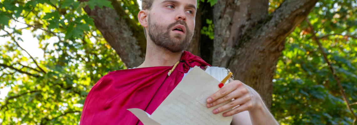 Backyard Bard 2024 Garth Ball in Julius Caesar