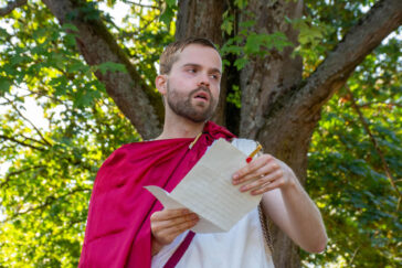 Backyard Bard 2024 Garth Ball in Julius Caesar