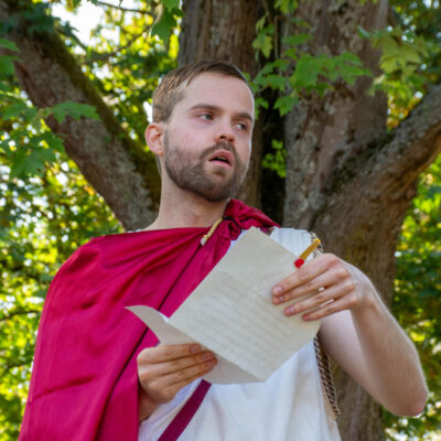 Backyard Bard 2024 Garth Ball in Julius Caesar