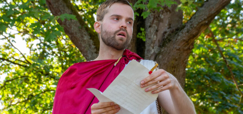 Backyard Bard 2024 Garth Ball in Julius Caesar