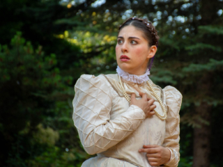 Jasmine Neshama Harrick. 2024 Twelfth Night by GreenStage. Photo by Ken Holmes. Photo by Ken Holmes.