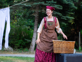 Olivia Ockey Goodwin. 2024 Twelfth Night by GreenStage. Photo by Ken Holmes. Photo by Ken Holmes.