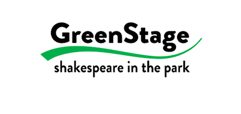 GreenStage logo white square