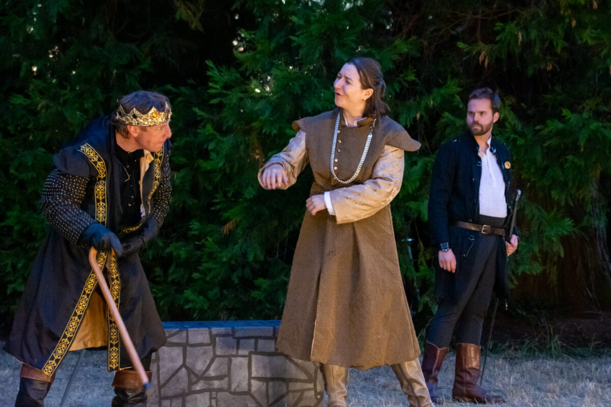 Anthony Duckett, hk goldstein, Garth Ball. Photo by Ken Holmes.