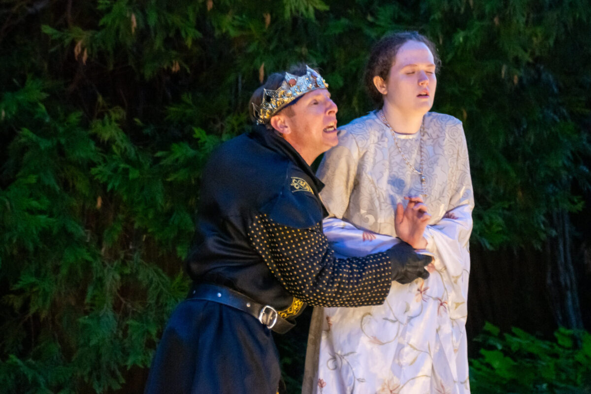 Anthony Duckett, Aubrey Sara Kaye. Photo by Ken Holmes.