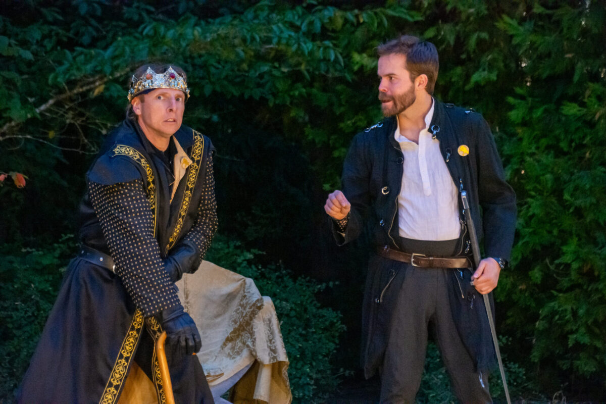 Anthony Duckett, Garth Ball. Photo by Ken Holmes.