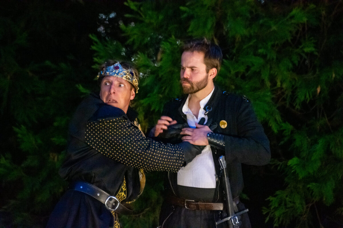 Anthony Duckett, Garth Ball. Photo by Ken Holmes.