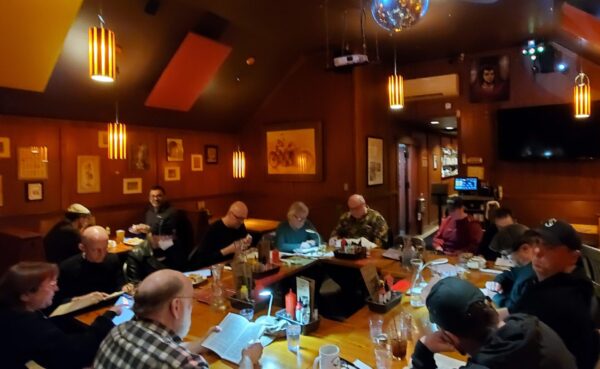 Reading of The Two Gentlemen of Verona, February 2024 at Hattie's Hat