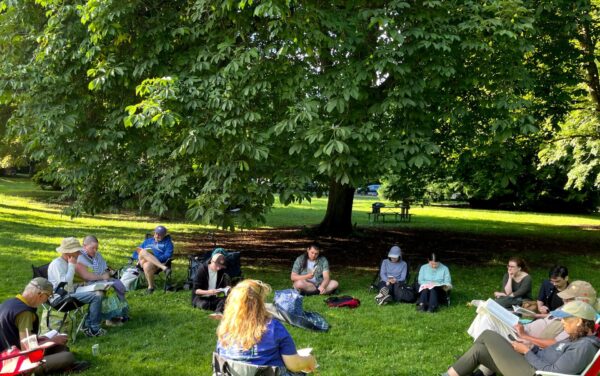 Reading of The Comedy of Errors at The Seattle Outdoor Theater Festival, Volunteer Park, July 25, 2026.